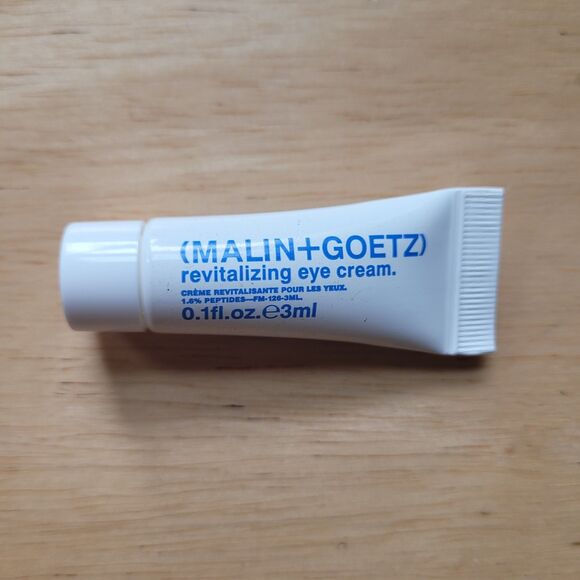 NEW Malin+Goetz Revitalizing Eye Cream 3ml 0.1oz Sample Size Malin + Goetz - Picture 1 of 4